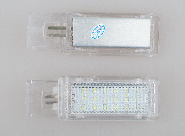 2x Error 6000k WHITE 18 LED LIGHT FOOTWELL for VW for Golf MK5 Mk6 Mk7 Mk7.5 v