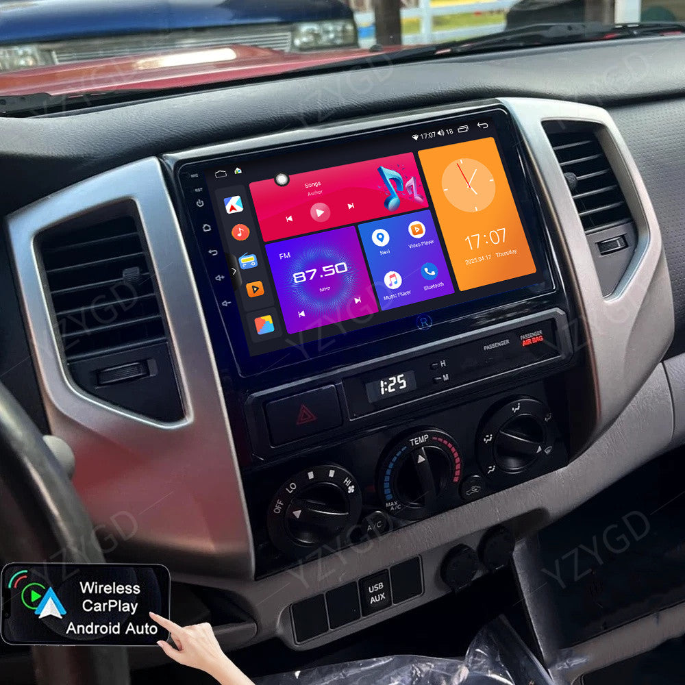 9 Carplay for Toyota Tacoma 2005-2013 Android 14 Car Stereo Radio Wifi GPS Navi