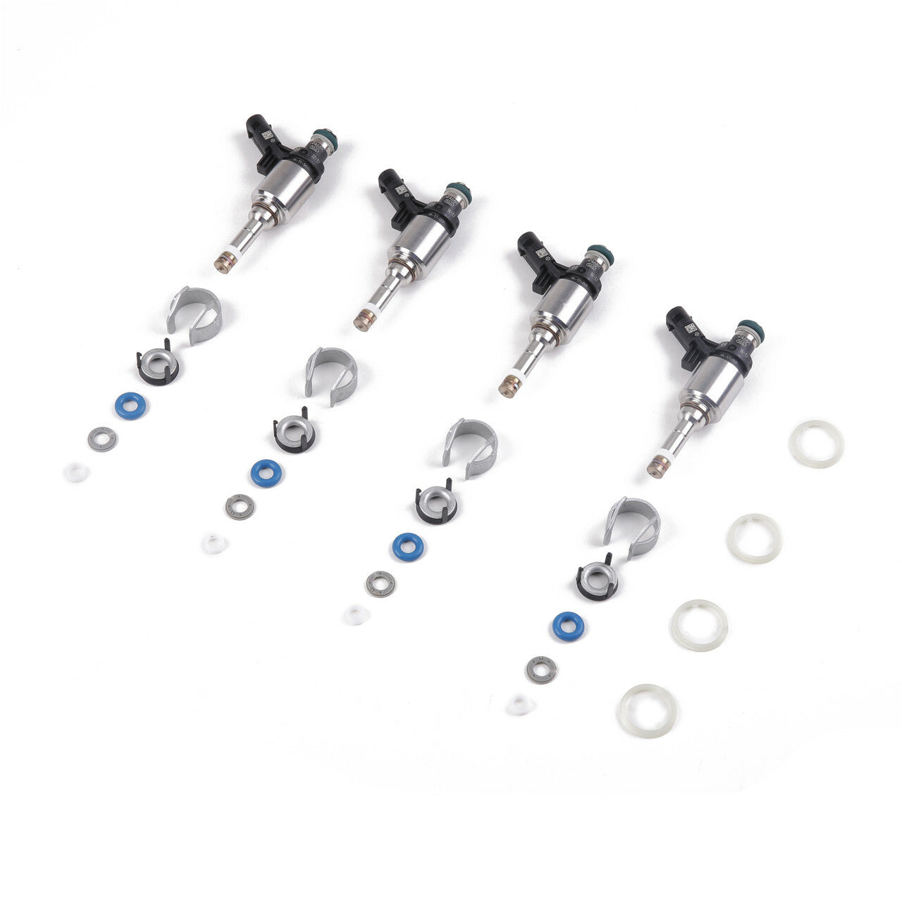 4Pcs EA888 Fuel Injector Repair Kit for VW for Golf for Jetta CC for AUDI for A4 for A6 Q5TT 2.0T