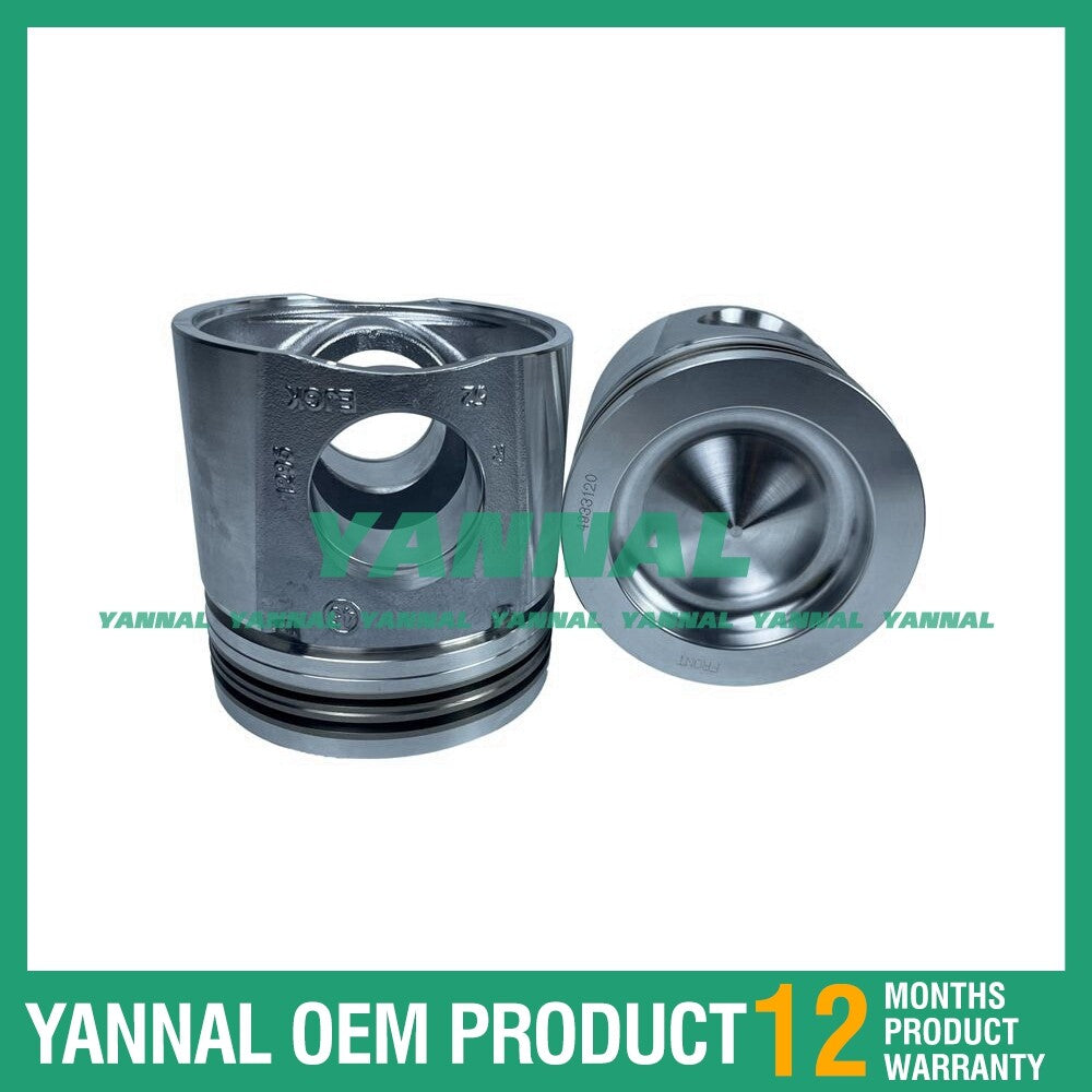 6x 6CT8.3 Piston Kit STD 115 mm 57 mm 81 mm for Diesel Engine Parts