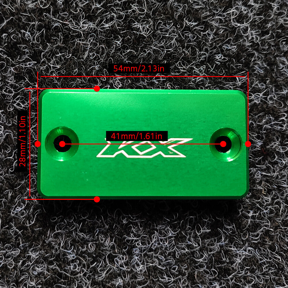 for KAWASAKI KX 250F 450F KX100 KX65 80 125 Front Brake Fluid Reservoir Cover Q