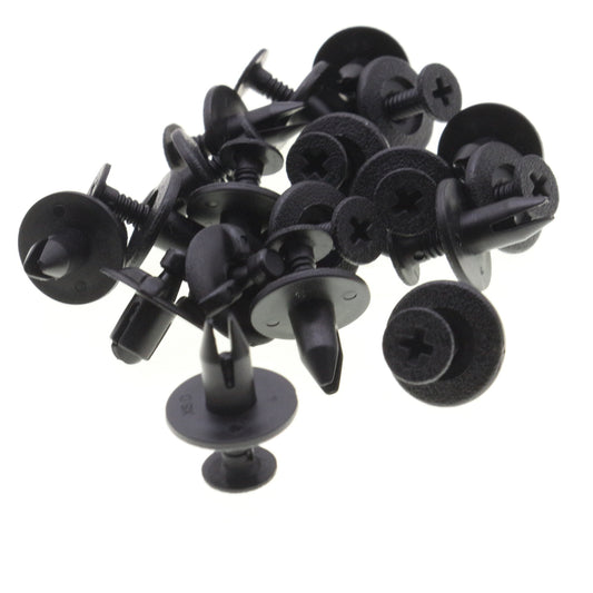20 Pcs Door Trim Panel Retainer Clips Push-Type for Ford Focus Fusion N806322S