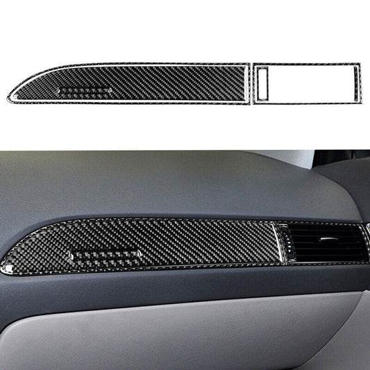 Real Carbon Fiber Car Air Vent Outlet Cover Trim for Audi for A6 S6 2005-2011 5PCS