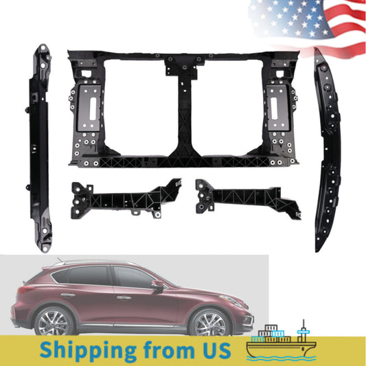 For 14-23 for INFINITI Q50 Q60 Radiator Core Support Bracket Upper Tie Bar Set
