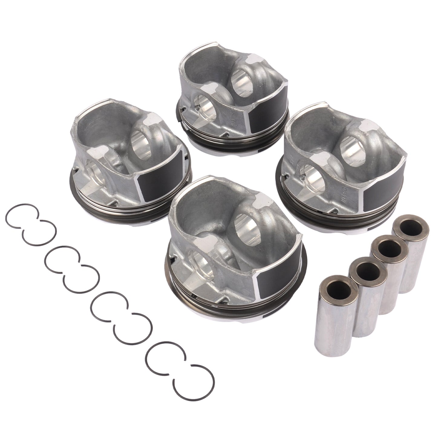 Set of 4 KS KolbenSchmidt PistonRing ¦µ84mm 11257640166 for BMW 328i X3 X4 2.0T