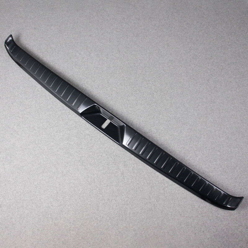 For 21-23 for Sienna Rear Inside Bumper Sill Plate Guard Trim Black Steel B n