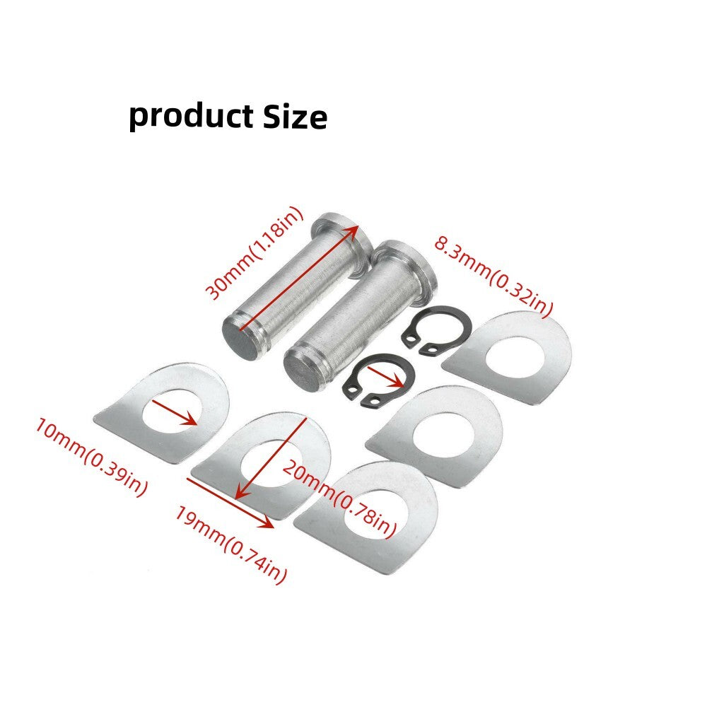 Motorcycle Footpeg Foot Mounting Bolts, Pins, Springs, Washer Kit for Harley-Davidson - n