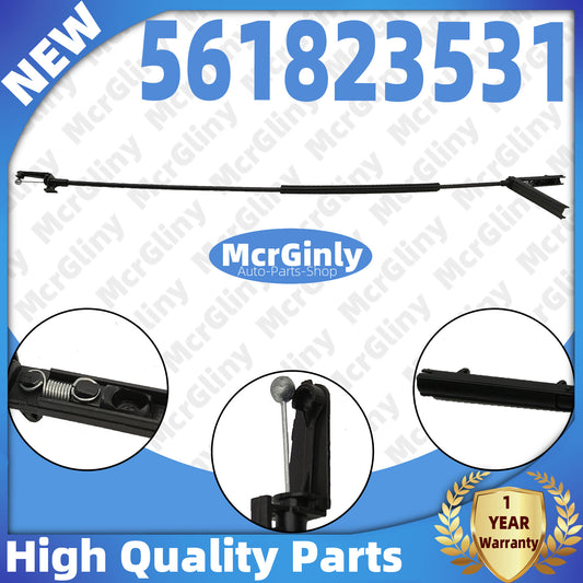 Suitable for Passat 2013, 2014, 2015, 2016 - 2022 range hood latch release cable #561823531A- n