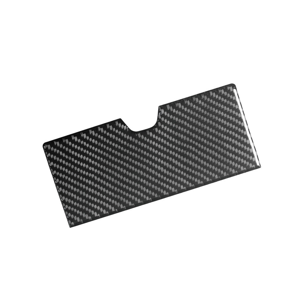 2Pcs Carbon Fiber Gear Shift Frame Trim Cover for Hyundai for Veloster JS 2019-2022 v