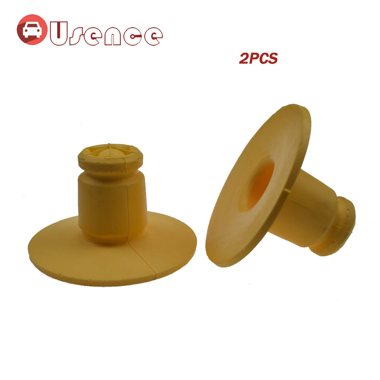 2PCS New Yellow Rear Coil Spring Bump Stop ABS 12802494 for SAAB 9-3 2003-2011