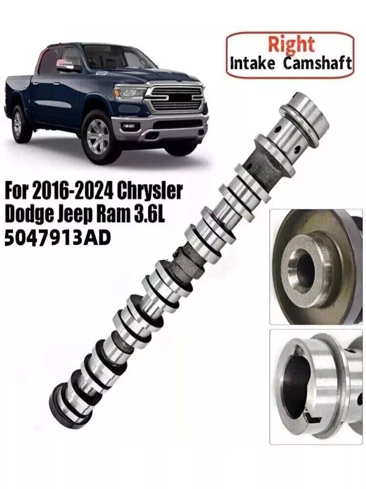 5047913AD Right Intake Camshaft For 2016-2024 for Chrysler for Dodge for Jeep for Ram 1500 3.6L