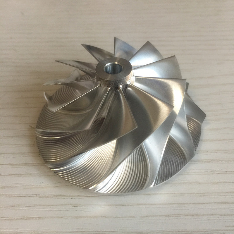 GT15-25 53.11/70.98 mm 11+0 Blade Aluminum 2618/Burnt Compressor Wheel