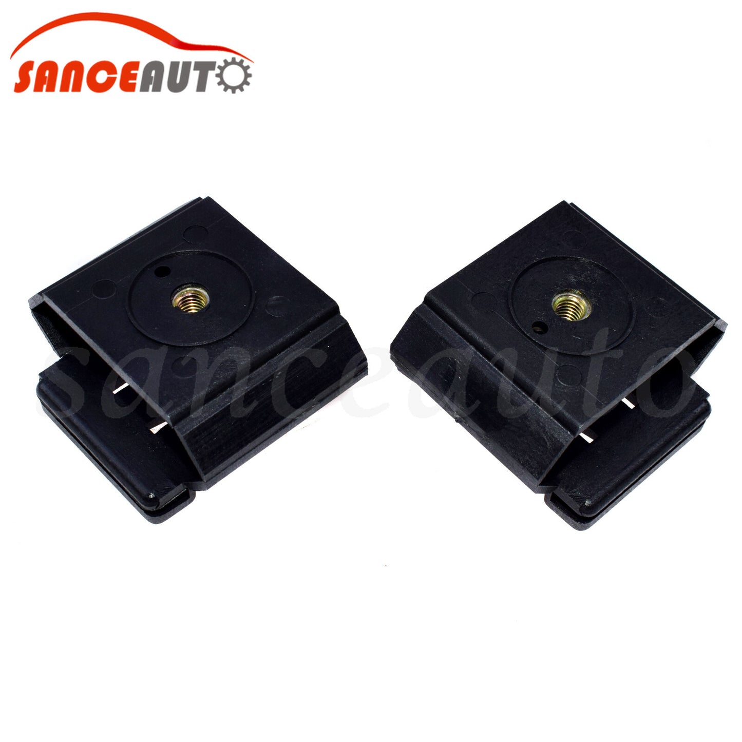 2-Piece Front and Rear Bumper Retainer Mounting Clips for Mercedes 190E W201 2018800114- n