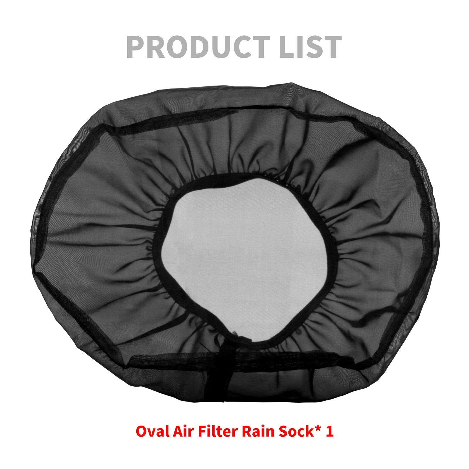 Waterproof Dust Proof Air Filter Cleaner Rain Sock Fit for Harley 117 107 114 Q