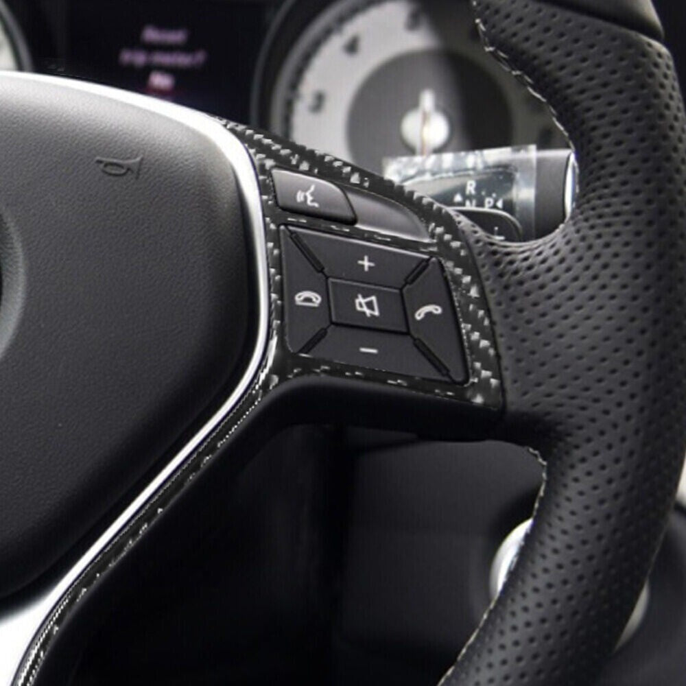 1Steering Wheel Button Trim Cover For CLA 2014-2018/GLA 2015-2018 n