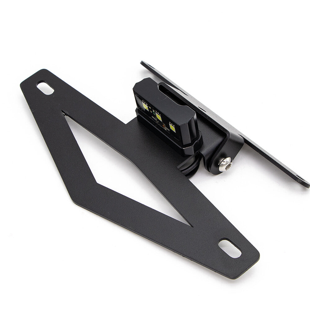 LED Tail Light Mount License Plate Light Bracket Holder For Benelli Leoncino 500 Q