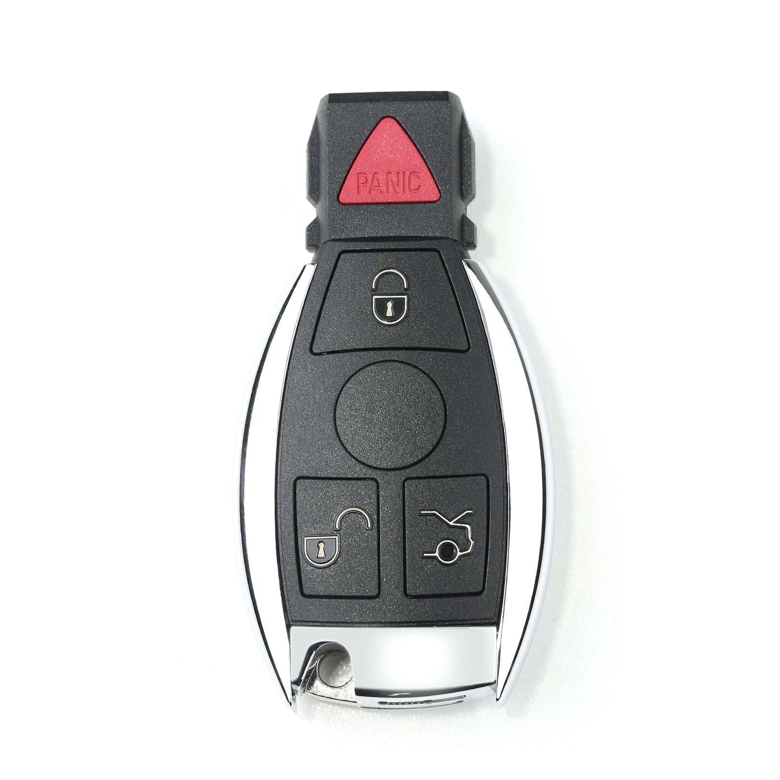 for Smart Key Shell 4 Buttons Fit for Mercedes-Benz Universal (without Logo)