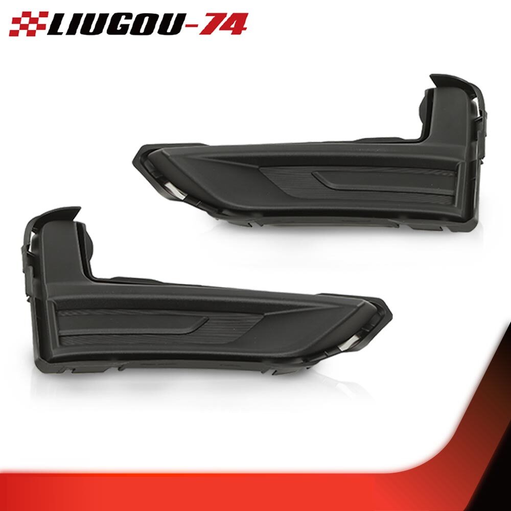 The front bumper fog light cover grille on both sides is suitable for Rogue 17-20- v