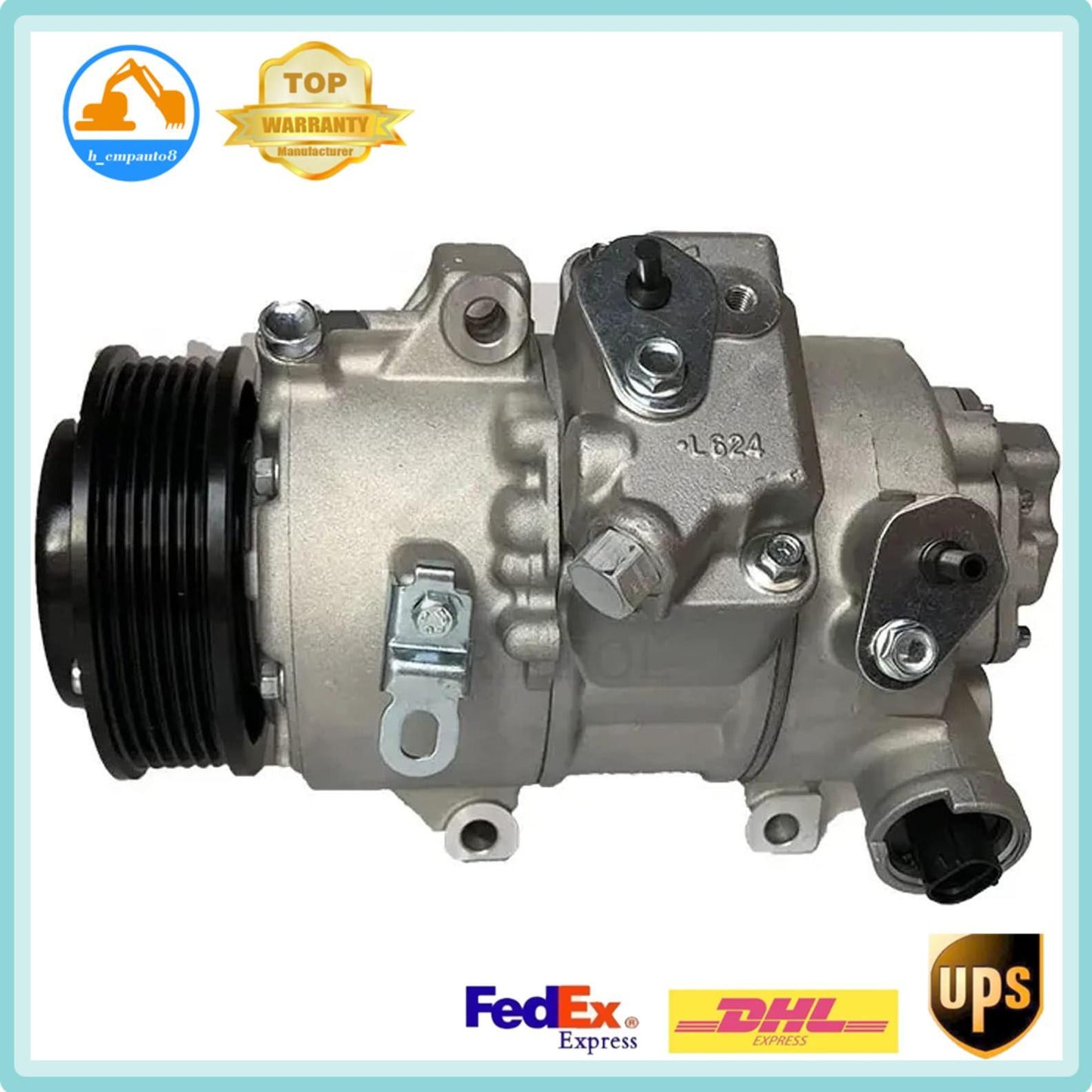 A/C Compressor 88310-1A751 447190-8502 for Toyota for Corolla 1.6L 12V 6PK 6SEU14C