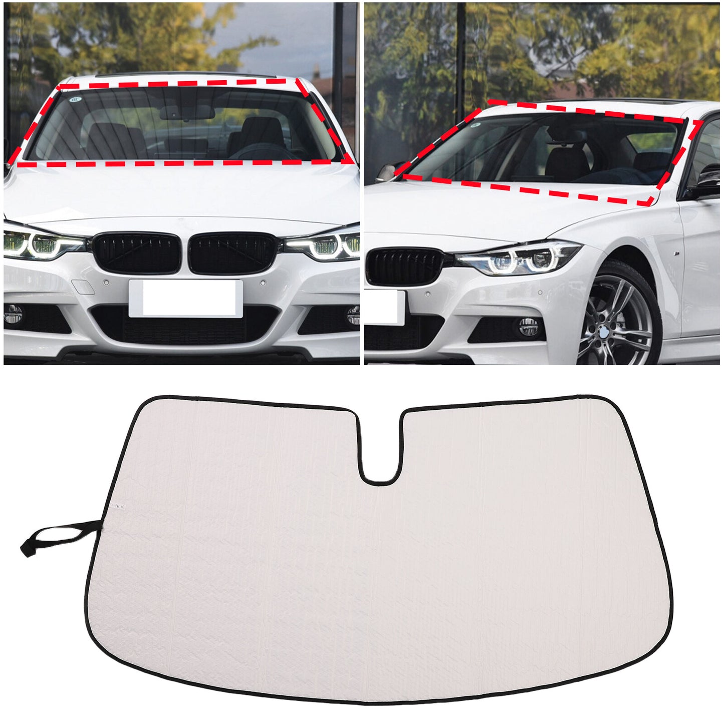 Carbon fiber ABS gas door cover external suitable for Tacoma 2011-2015- v