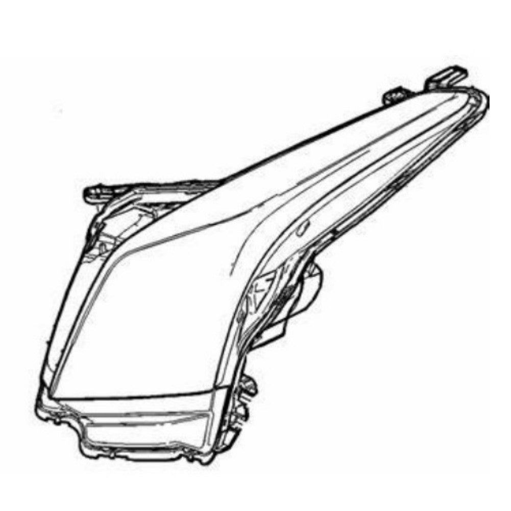 Part Number # 23236364 Headlight R 1 piece Q