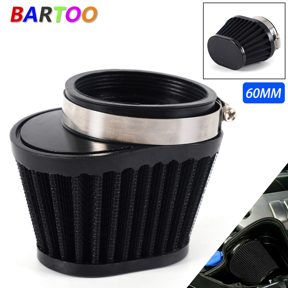 For Motocross Scooter Air Pods Cleaner 60mm Motorcycle High Flow Air Filter Q
