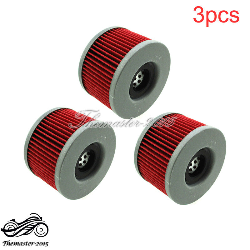 3pcs Oil Filter for Honda Foreman Rubicon 500 TRX500FA TRX500FPA TRX500FGA Q