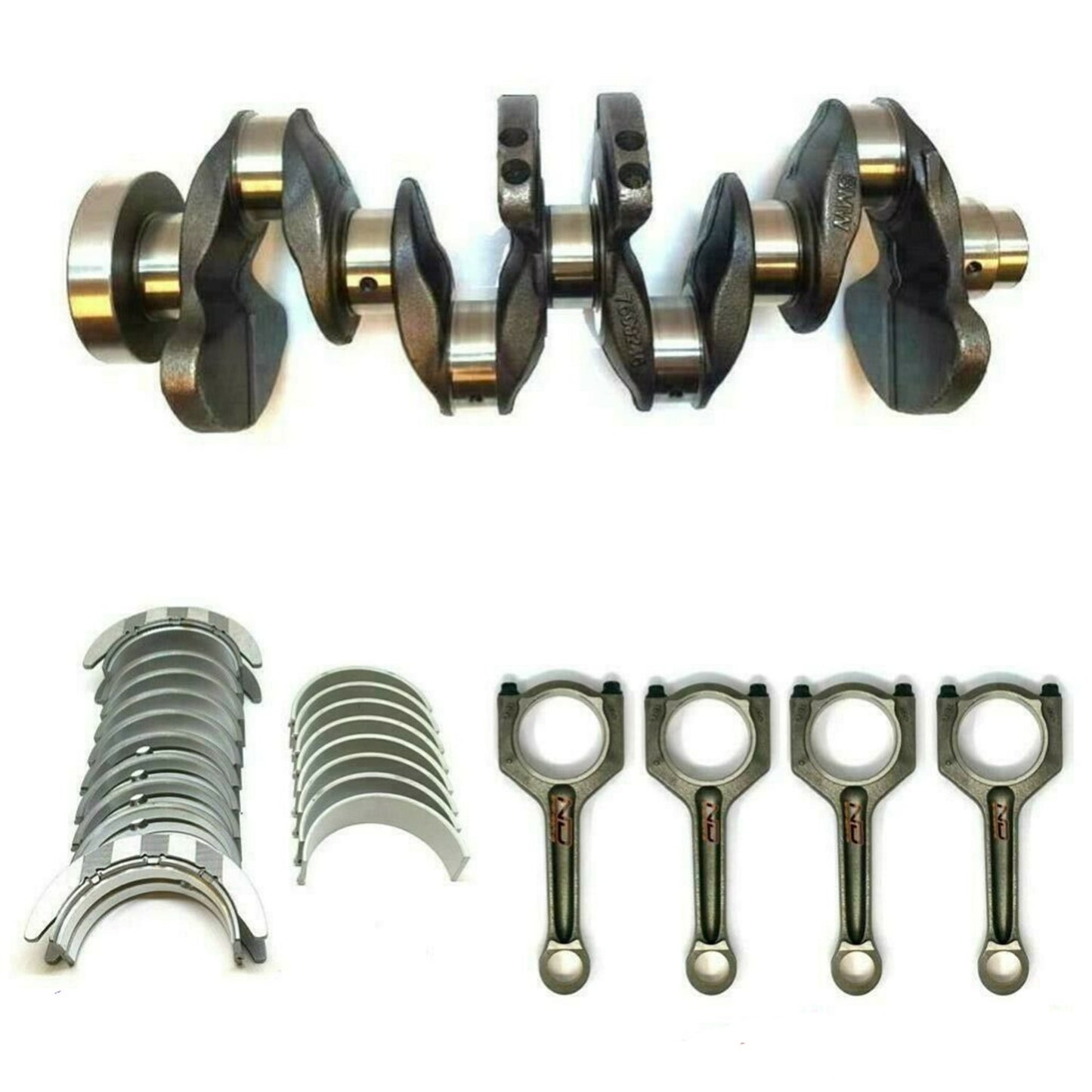 Crankshaft +Connecting Rod +Bearing Set for BMW Engine N20B20A 2.0T 11217640165
