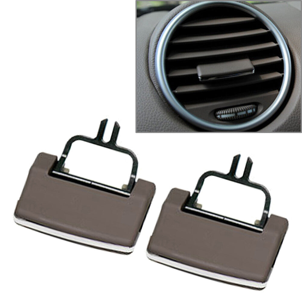 2x A/C Air Vent Outlet Tab Clip Repair for Mercedes W164 X164 ML GL Class Beige Q