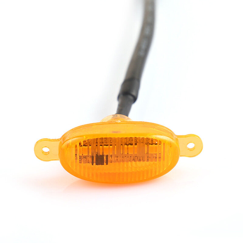 Yellow Lens Amber LED Front Grille Running Light Lamp Fit for v