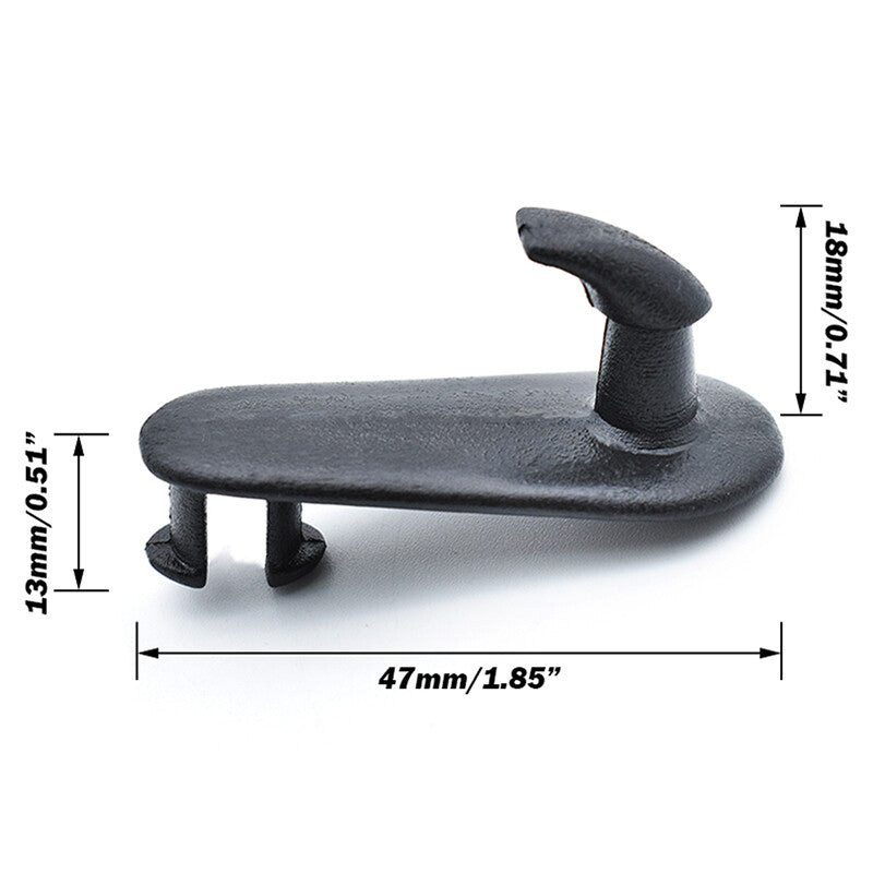 10X for TOYOTA for Lexus for Scion Floor Mat Hooks Retention Hold Down clips Holders Q