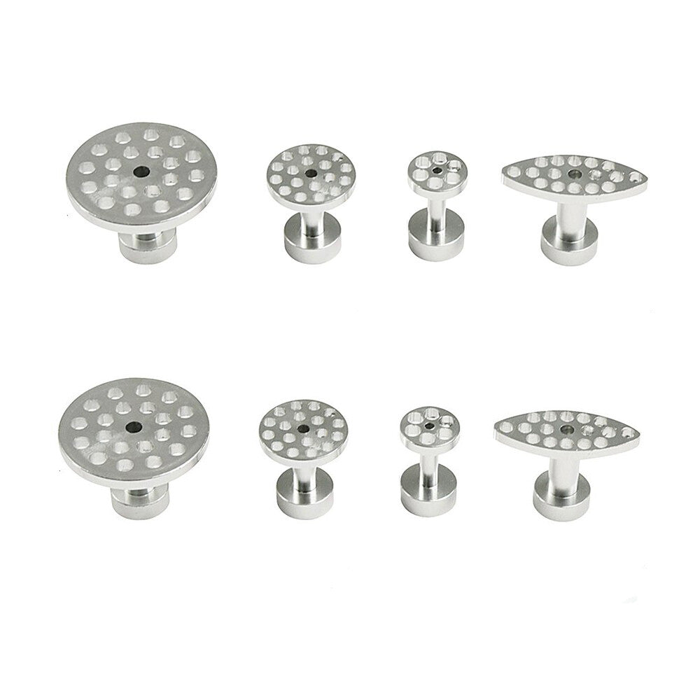 PDR - Aluminum Metal Glue Puller Tabs 8pcs, Paintless Dent Removal Tools v
