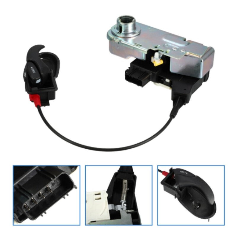 Front right door latch actuator for Transit (Black, White, Silver) n