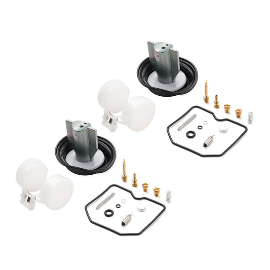 Carburetor Repair Kit Plunger Diaphragm for Kawasaki EN450 A1-A5 454 LTD 1985-90