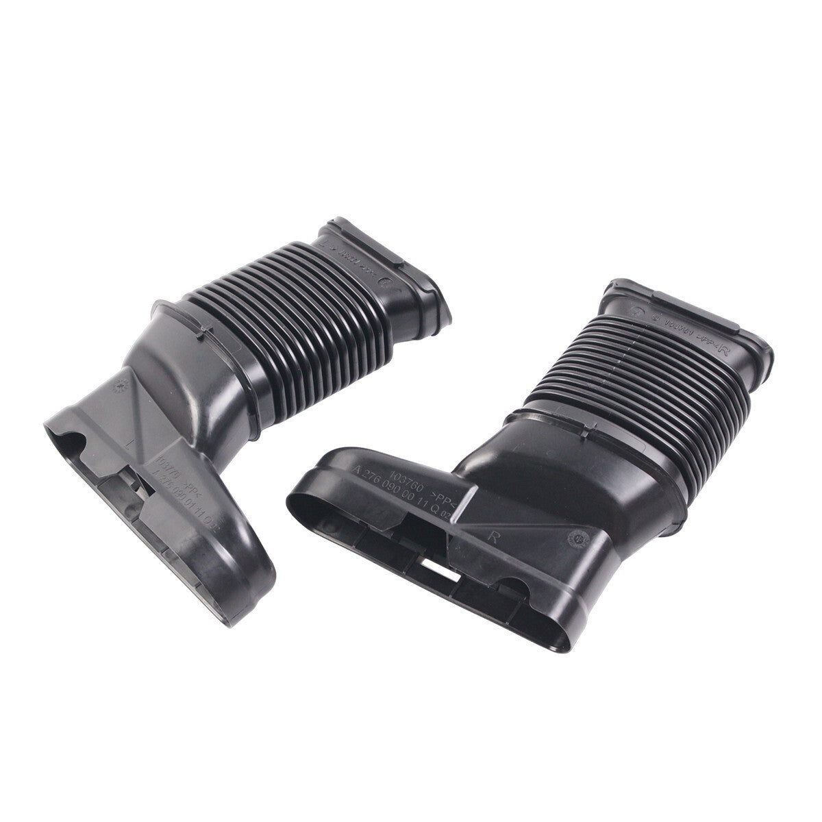 Pair Left Right Air Intake Duct Hose for Mercedes-Benz CLS 320 C218 350 E-Class Q