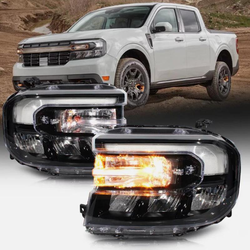 Headlight Assembly For 2022-2024 Maverick Right Passenger&Left Driver Side n