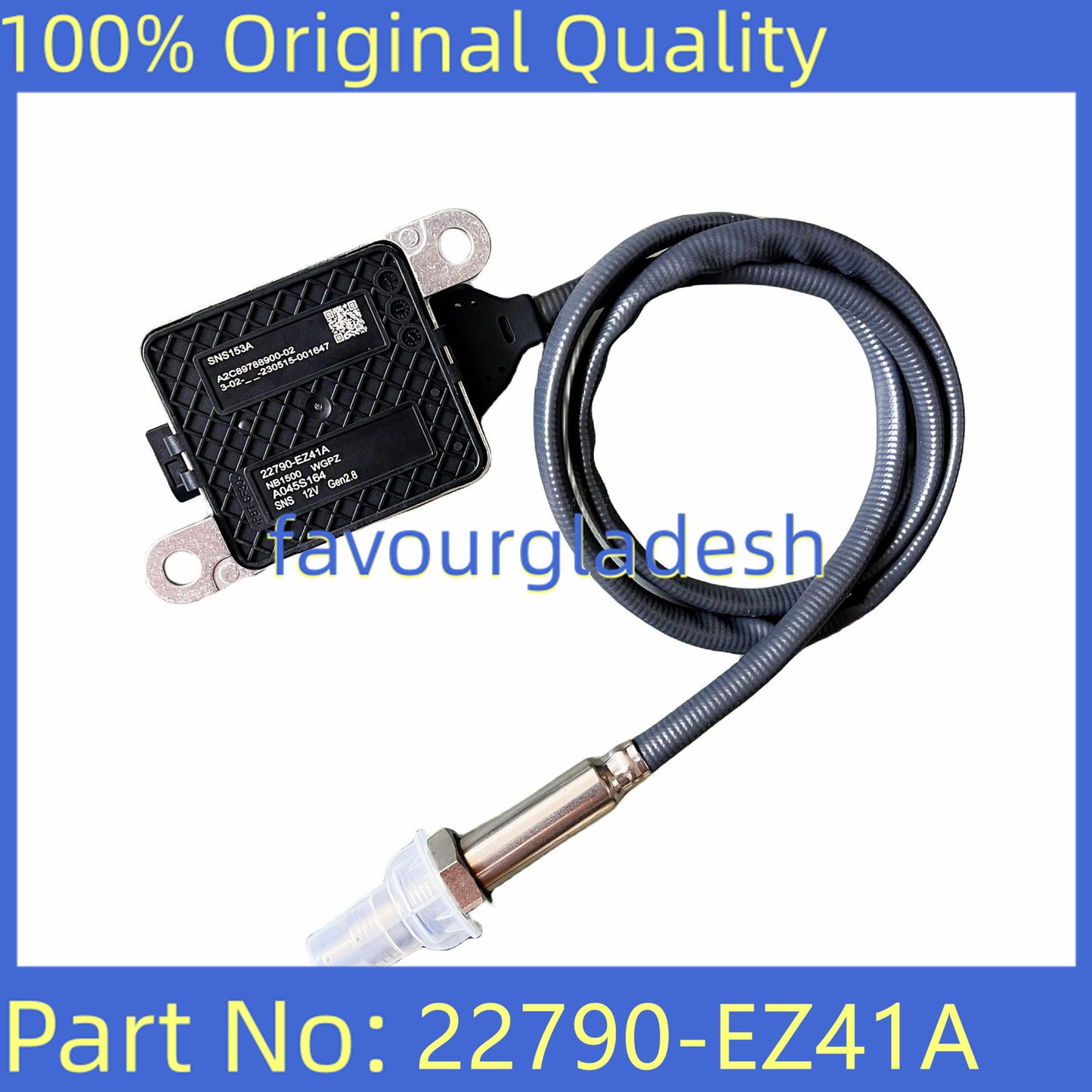 Rear Nitrogen Oxygen Nox Sensor for Nissan for Nissan TITAN XD 2016-2019 22790-EZ41A