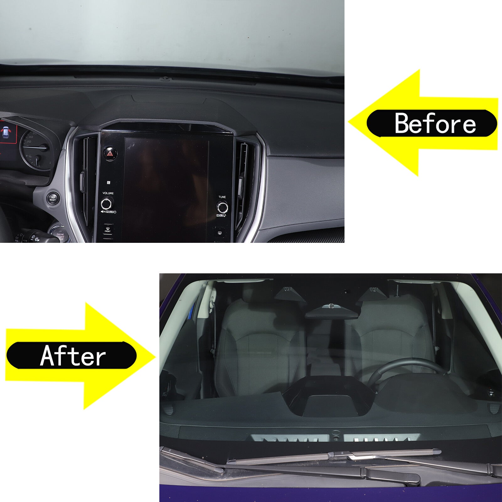 Carbon fiber musical instrument dashboard speedometer sticker decoration for Subaru WRX 2022-2024- n