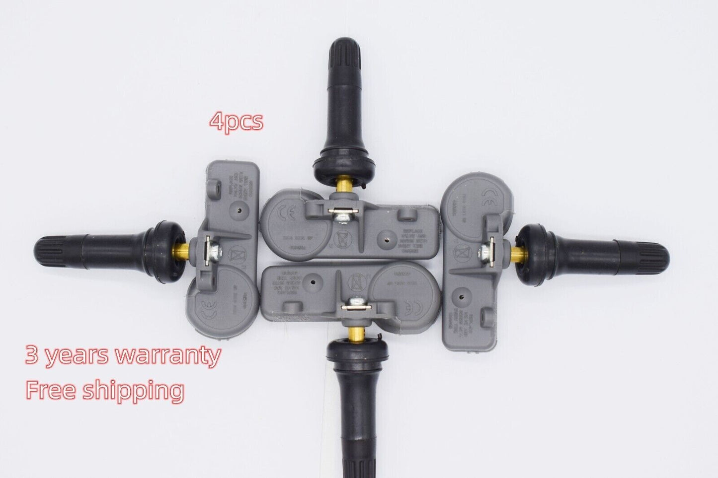 4-pack Tire Pressure Sensors (TPMS) DV6T-1A180-AA for Escape, Expedition, and Explorer n