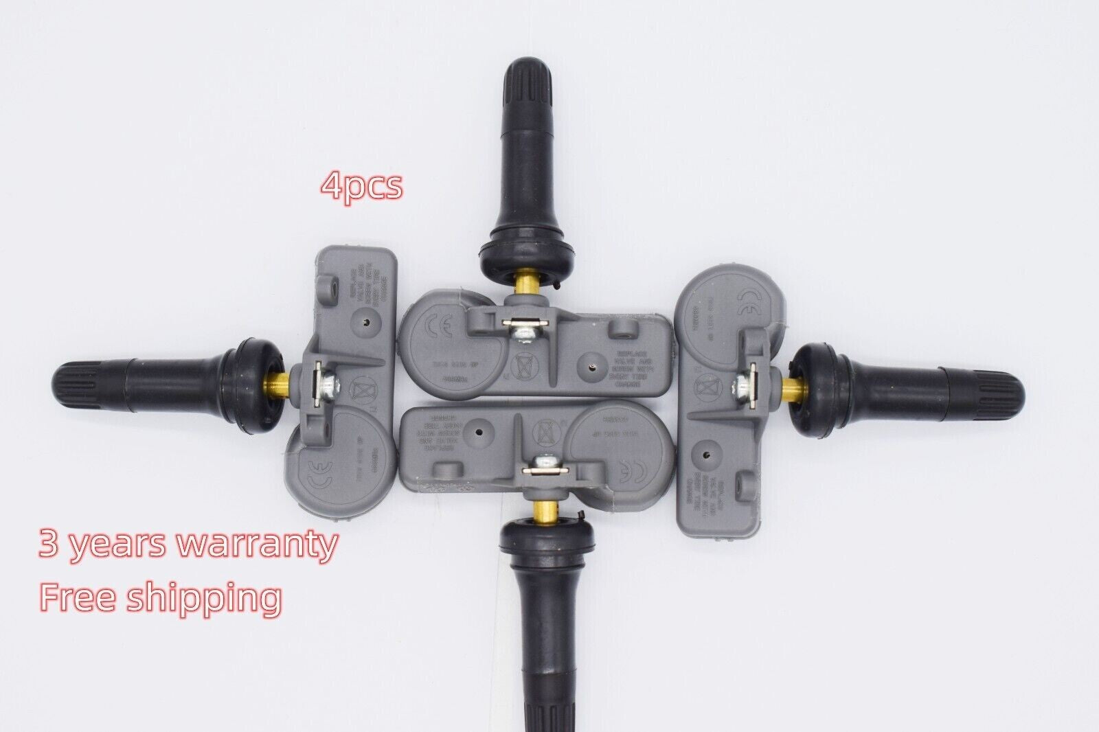 4-pack Tire Pressure Sensors (TPMS) DV6T-1A180-AA for Escape, Expedition, and Explorer n