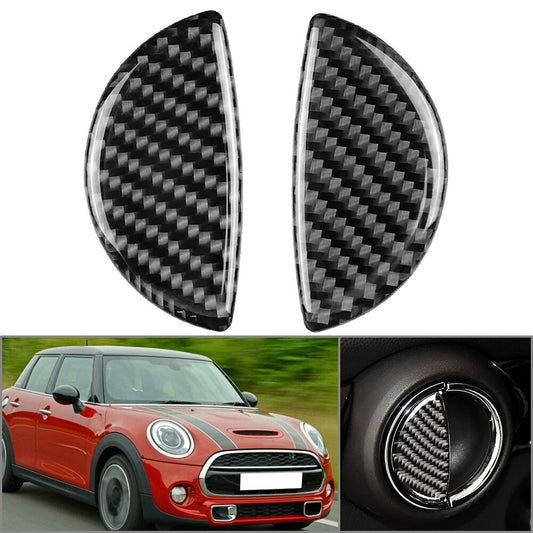 for BMW for Mini Cooper R55 R56 R60 F55 03-2018 Carbon Fiber Door Handle Cover Trim