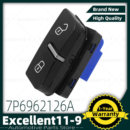 Right front door lock switch 7P6962126A 7P6962126B is applicable to Touareg 2011-2018. n