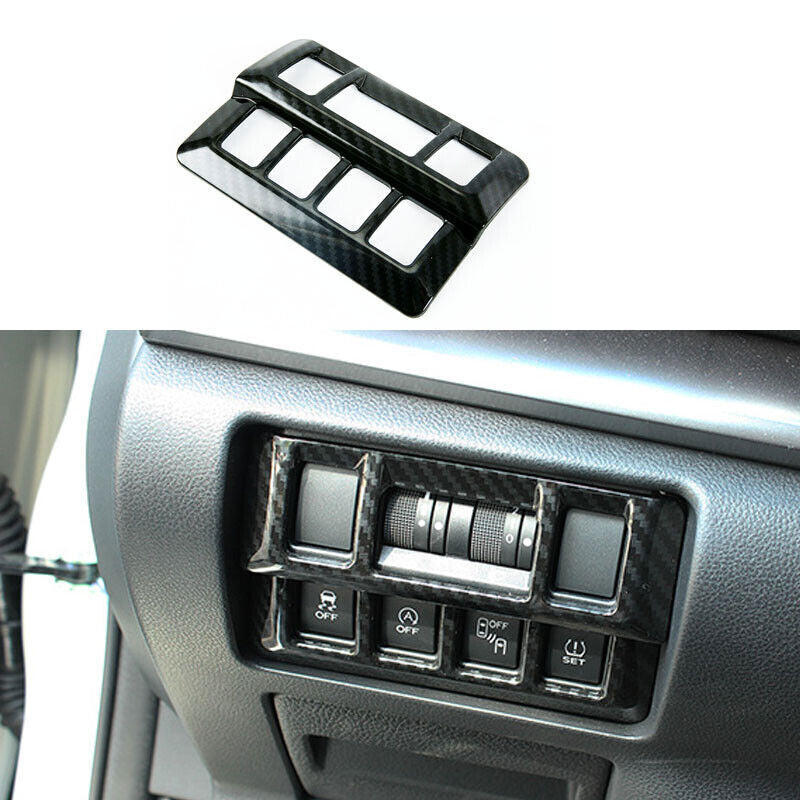 ABS Carbon Fiber Decor Interior Cover Trim Kit for Subaru Crosstrek XV 2018-2022