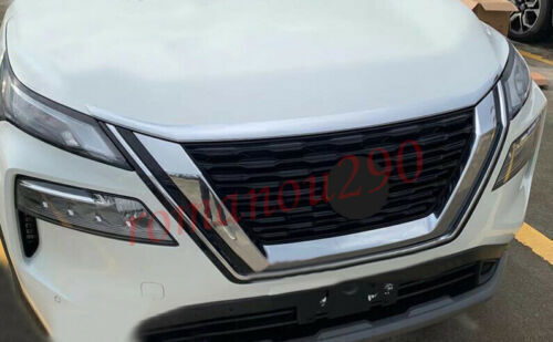 for Nissan Rogue 2021 2022 ABS Chrome Front Hood Bonnet Lip Molding Cover Trim