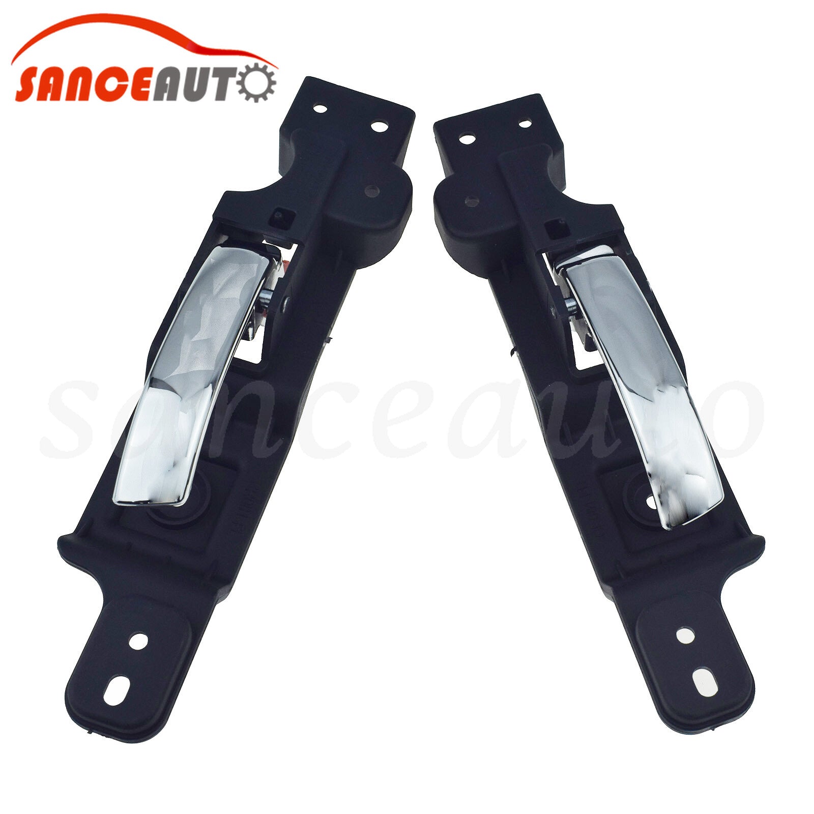 Front left and right inner door handles for 2008-14 for Dodge for Challenger Chromium Alloy n