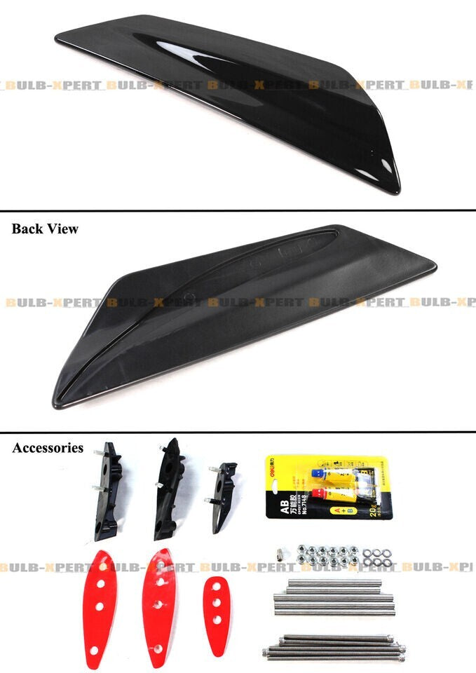 ZL1 1LE STYLE TRUNK SPOILER WING 2016-2023 for Chevrolet Camaro LT RS SS GLOSS, Black Q