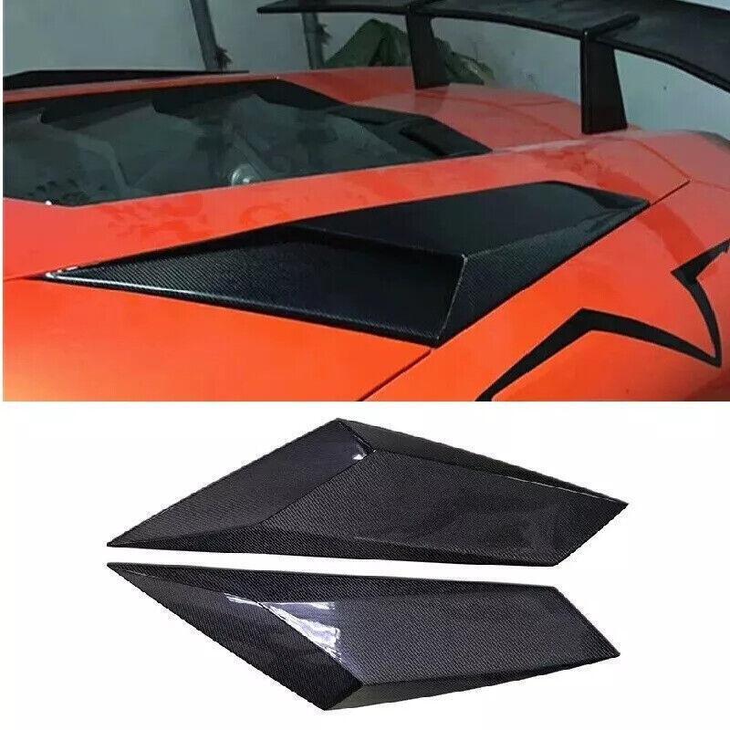 Carbon fiber side vent cover trim for Lamborghini Aventador LP700 740