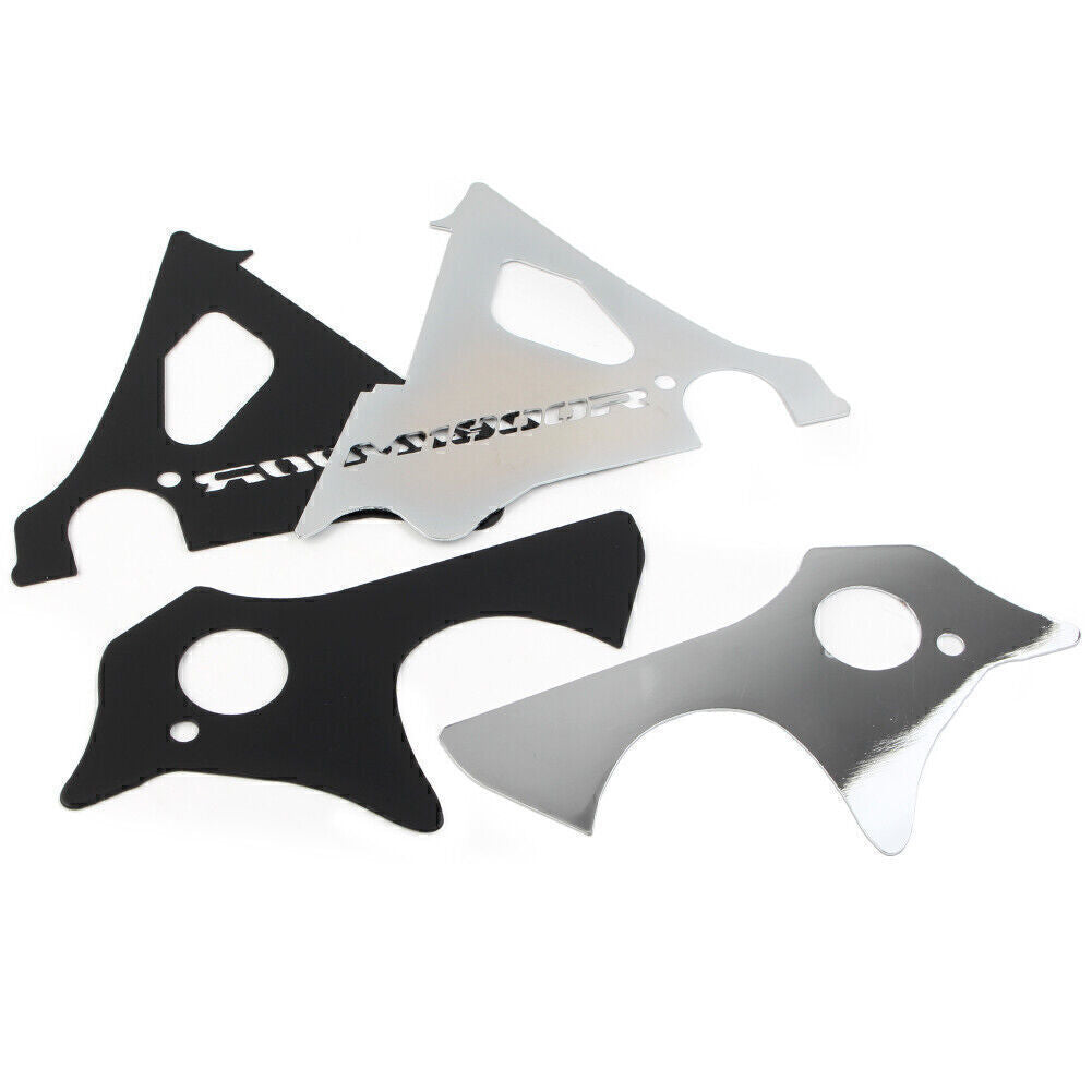 2x Fit for Suzuki Boulevard M109R Engine Side Covers Frame Fillers Keyhole Aluminum