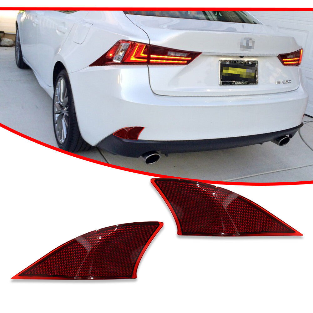 Anti collision reflector light rear light right/left lens suitable for Lexus IS250 IS350 2014-2020- v