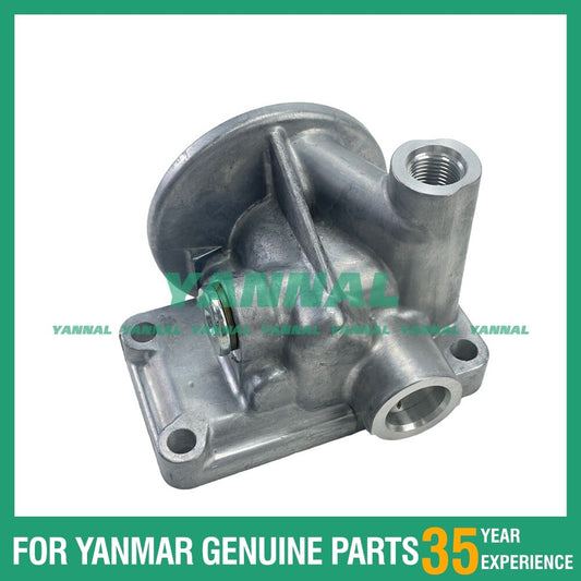 4JG1 oil filter for seat for Isuzu excavator engine parts -